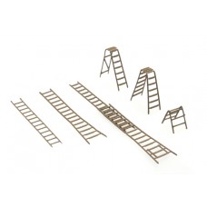 316054 Painted Ladder Set (N scale 1/160th)