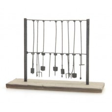 316041 Painted Loco Tool Rack (N scale 1/160th)