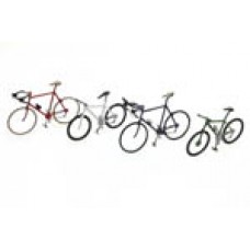 387219 Painted 4 Assorted Sports Bikes (OO/HO 1/87th)