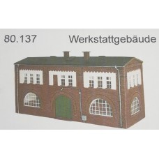 80137 Industrial Building (HO Scale 1/87th)