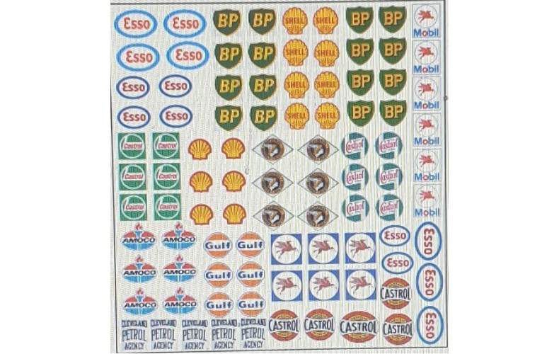 NT16 Pump Head Logo Decals (N scale 1/148th)