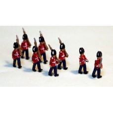 A111p Painted 8 Guards Marching N Scale 1:148