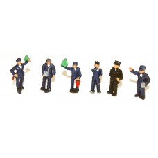 A121p Painted 6 Platform Station Staff N Scale 1:148