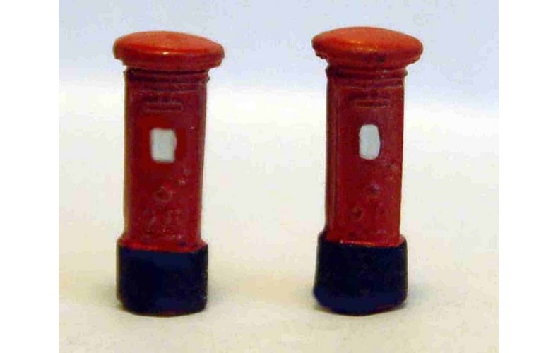 A12 5 Pillar boxes Unpainted Kit N Scale 1:148