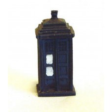 A17p Painted Police Telephone box N Scale 1:148