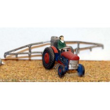 A26 Modern Tractor & spray boom Unpainted Kit N Scale 1:148 