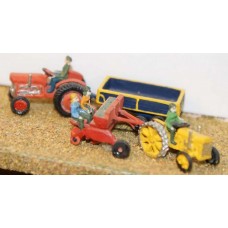 A29 Farm machinery-spring planting Unpainted Kit N Scale 1:148 