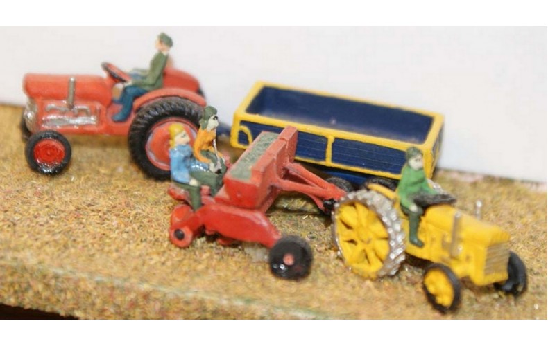 A29 Farm machinery-spring planting Unpainted Kit N Scale 1:148 