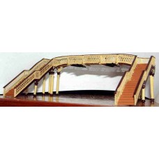 A34 Lattice footbridge Unpainted Kit N Scale 1:148