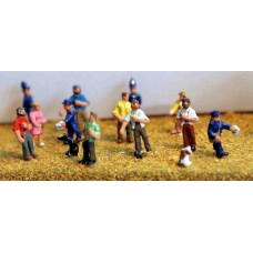 A45 assorted Figures Unpainted Kit N Scale 1:148