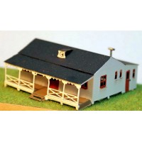 A47 Pavillion(cricket,football,café,scouts etc) Unpainted Kit N Scale 1:148