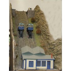 A51 Cliff Railway Incl coaches & motorizing  Unpainted Kit Nscale 1:148