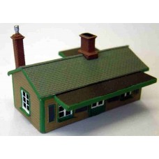 A52 Surburban Station building Unpainted Kit Nscale 1:148