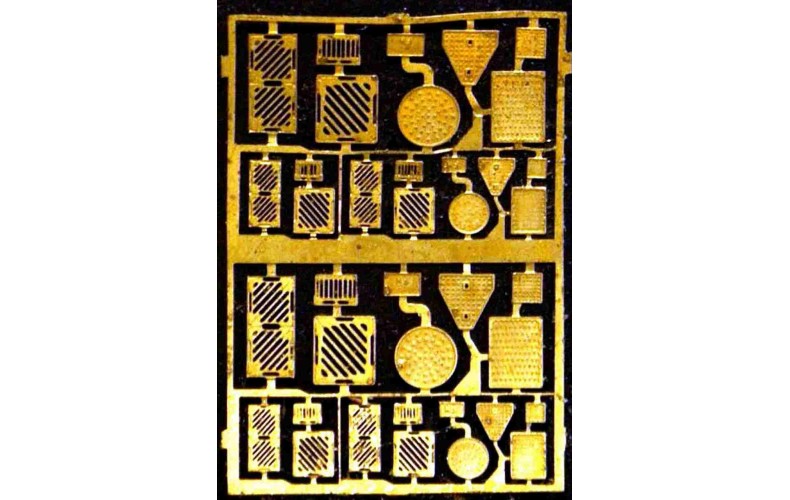 A54 Drain & Manhole Covers (brass) Unpainted Kit N Scale 1:148