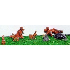 A64p Painted Wild Animals N Scale 1:148