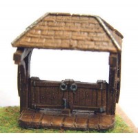 A83 Church Lych Gate Unpainted Kit N Scale 1:148