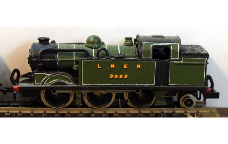 B13 L.N.E.R. N2 reqs prarie chassis Unpainted Kit Nscale 1:148