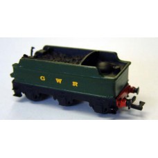 B2b 7'6" GWR tender & underframe  Unpainted Kit Nscale 1:148