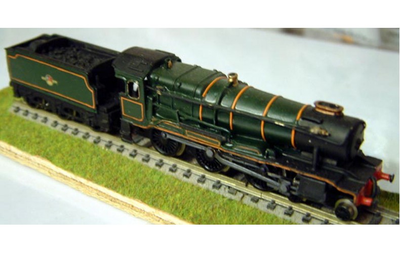 B37 GWR County & tender reqs hall loco Unpainted Kit Nscale 1:148