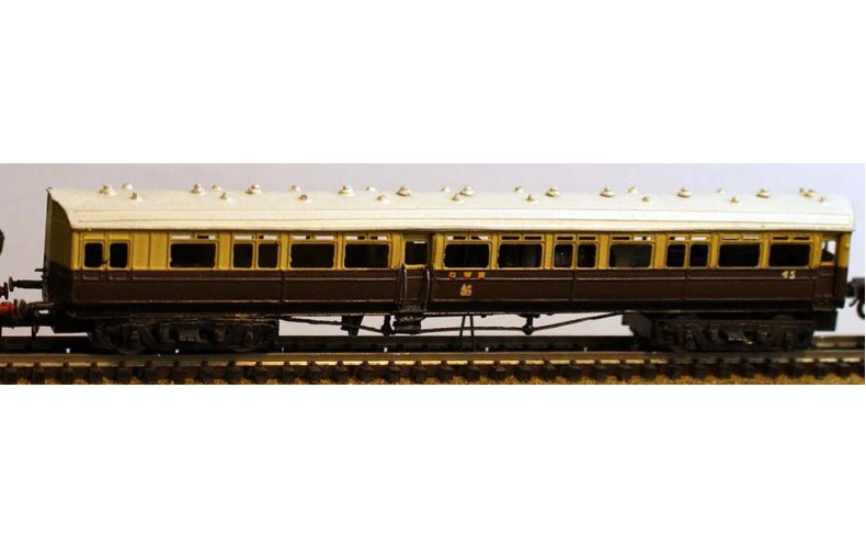 B9 G.W.R.14XX & Autocoachreq DMU motorbogie8109 Unpainted Kit Nscale 1:148