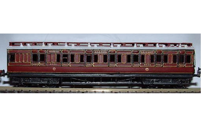 C1 NE/LNER Clerestorey Push Pull Unpainted Kit Nscale 1:148