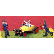 CIR6 Clowns & Comedy car set Unpainted Kit OO Scale 1:76 