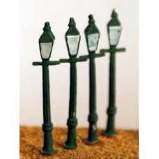 D13 4 square Gas/electric lamps Unpainted Kit N Scale 1:148