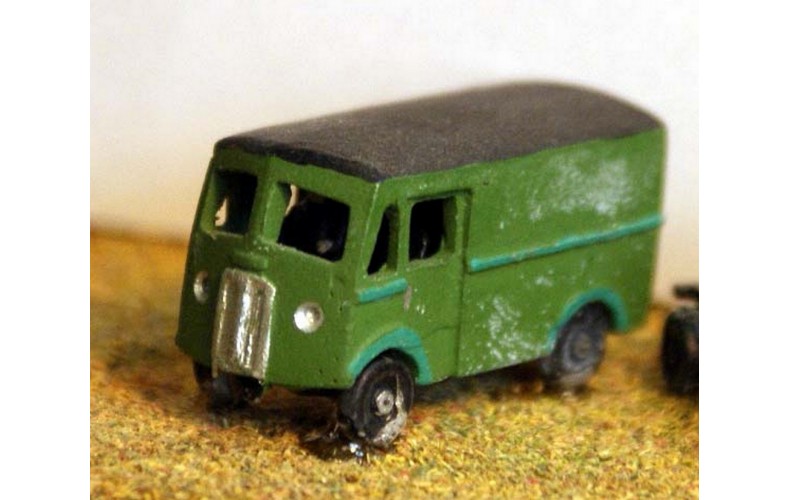 E18 Morris Commercial Van 1 ton 1950's Unpainted Kit N Scale 1:148 