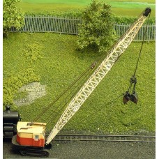 E25ab 19-RB dragline/clam bucket/demo'37-55 Unpainted Kit N Scale 1:148 