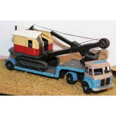 E26 AEC Mercury Tractor & low loader 50's Unpainted Kit N Scale 1:148 