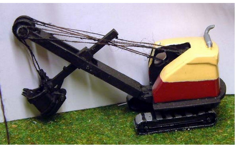 E31 22-RB Face Shovel Crane 55onwards Unpainted Kit N Scale 1:148 