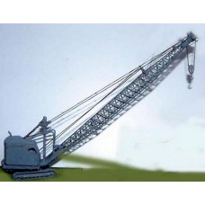 E31a 22-RB Dragline/Demolition Crane '55 on Unpainted Kit N Scale 1:148 