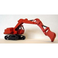 E33 Preistman Hydraulic Excavator  Unpainted Kit N Scale 1:148 