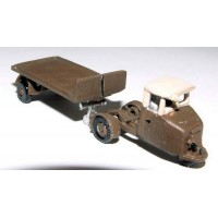 E4 Scammell Mechanical Horse Flatbed 1935 Unpainted Kit N Scale 1:148 