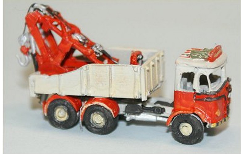 E57 Foden S20 6 wheel Breakdown Crane Unpainted Kit N Scale 1:148 