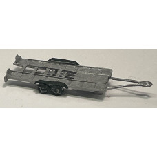 E66 17ft Car Transporter Trailer Unpainted Kit ( N Scale 1/148th)