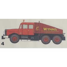 T29 Late Wynns Decals (OO Scale 1/76th)