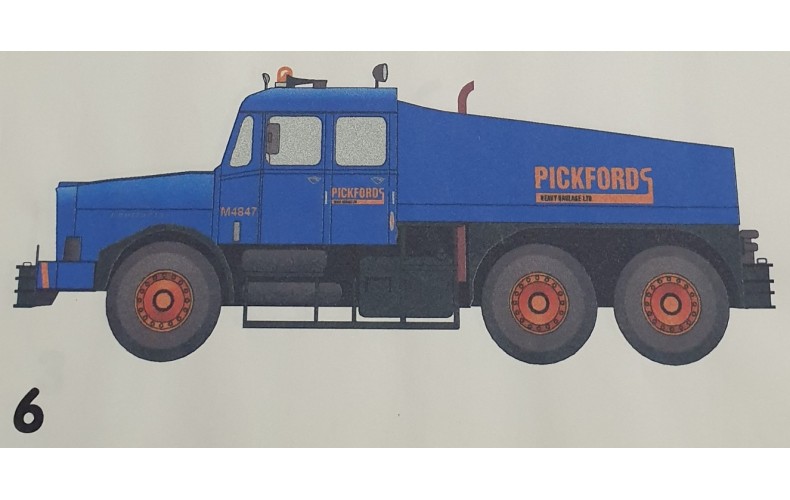 T31 Pickfords Decals (OO scale 1/76th)