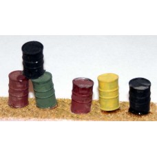 F103 6 Oil drums F103 Unpainted Kit OO Scale 1:76