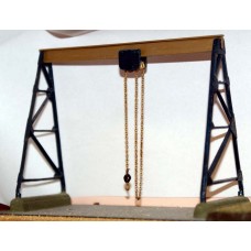 F104 Gantry Hoist F104 Unpainted Kit OO Scale 1:76