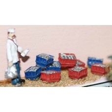 F113 Milkman with 9 milk crates F113 Unpainted Kit OO Scale 1:76 