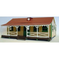 F162 Pavillion building(cricket,café,scout,etc) Unpainted Kit OO Scale 1:76