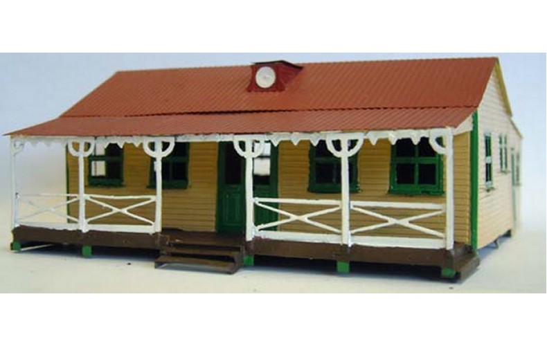 F162 Pavillion building(cricket,café,scout,etc) Unpainted Kit OO Scale 1:76