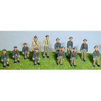 F196a 1960's onwards Cub / Scouts on Parade Unpainted Kit OO Scale 1:76 