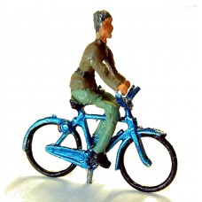 F203 Bicycle and Riding Figure Unpainted Kit OO Scale 1:76 