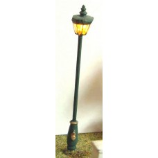 F216 Working station lamp kit Octagonal globe&LED Unpainted Kit OO Scale 1:76