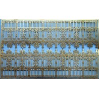 F237 Ornate 'Cast Iron' Fencing for Statley Home F237 Unpainted Kit OO Scale 1:76