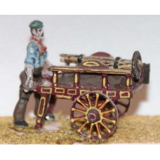 F25 Chimney Sweep & barrow Unpainted Kit OO Scale 1:76 