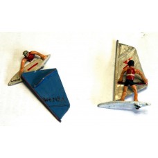 F271 1 x Windsurfer and figure Unpainted Kit OO Scale 1:76 