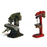 F285 Ind Machine. Mill & Pillar Drill F285 Unpainted Kit OO Scale 1:76